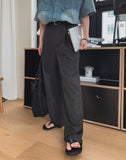 Hush long wide half banding slacks