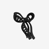 Grayish Ribbon Hair Clip
