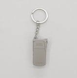 Hasel Y2K Silver Folder Phone Bag Ring Keyring