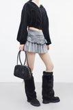 Veona Velvet Hooded Zip-Up
