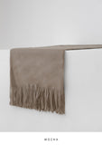 Basic Tassel Wool Muffler
