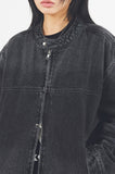 Porto snap 2-way zip-up jacket