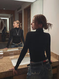[1+1] Merry Glam Turtleneck Long-Sleeved T-Shirt
