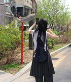 RUSTLE PLEATS SK/WIDE PT