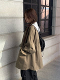 Hunk Overfit Cotton String Half Jacket