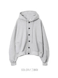 Aenbeog Button Hood Jacket