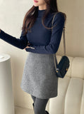 Anube Alpaca A-Line Mini Skirt
