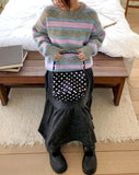 Levain Stripe Mix Round Knit