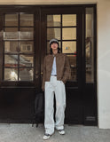 Kien Vintage Trackline Leather Jacket