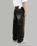 Levett Teen Washing Wide Jeans