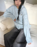 Your Wool Bocashi Pendant Round Knit