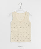 Cortella Lace Span Dot Sleeveless