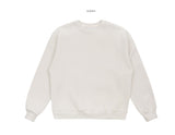 Sealing double-layered overfit sweatshirt