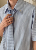 [PLAN MADE/MADE] Infold ST Tie Short Sleeve Shirt