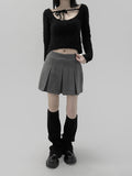 Chelf Pleated Mini Skirt