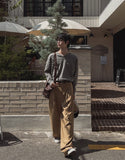 Hina Stripe V-neck Knit