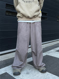 Suede Balloon Pants