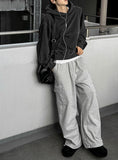 Brens Pigment Crop Hoodie