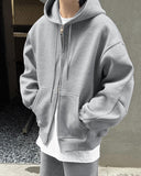 Bulky Hood Zip Up