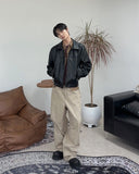 Carton back strap cotton pants