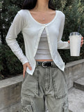 [U-BASIC] Sheer Summer Basic Cardigan