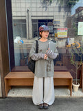 [BAONHAUS] Duran Training Banding Wide Pants