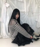 Aubeuren Frill Tiered Long Skirt