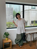 Yunoi Punching Ribbon Layered One Piece