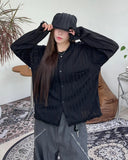 Parento cut-off knit cardigan