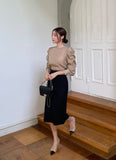 Usual Shirring Blouse