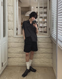 Jay Stripe Roll Up Short Sleeve Shirt