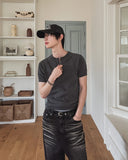 Wave Pig Half Zip Short Sleeve T-shirt
