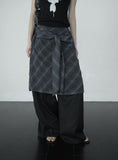 Ar knot check skirt