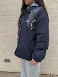 Hinyu Check Reversible Padded Jacket