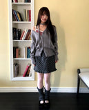 Nuri Ribbon Lace Rib Velvet Sleeveless