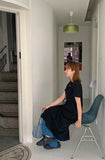 Hirot Short Sleeve Nylon Pocket Long One Piece