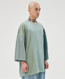 Knit Mixed Wide Top