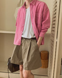 Lucy Pigment Crop Shirt