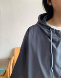 Hyoshi Summer Hood Short Sleeve Wind Jumper