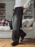 Rhodia Damage Sand Denim Pants