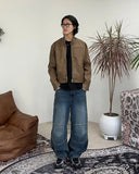 Mark Curved Dart Denim Pants