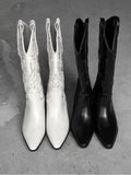 1170 Stiletto Western Long Boots (4cm)