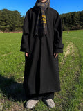Urban oversize long balmacan coat