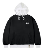 Small Drawing Color Matching Hoodie