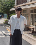 Himez Oxford Roll-up Short Sleeve Shirt