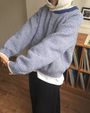 Benin Stripe Round Knit