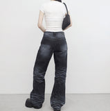 (Unisex) Tween Washing Denim Pants