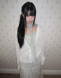 Bunch Flower Lace Scarf