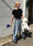 INSIDE OUT TRACK DENIM