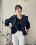 Butterfl Frill String Short Jumper